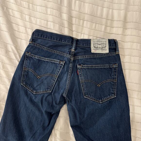 Levi’s 511 Women’s Slim Straight Jeans White Label Button Fly 31x30 Y2K 90s - Picture 10 of 14